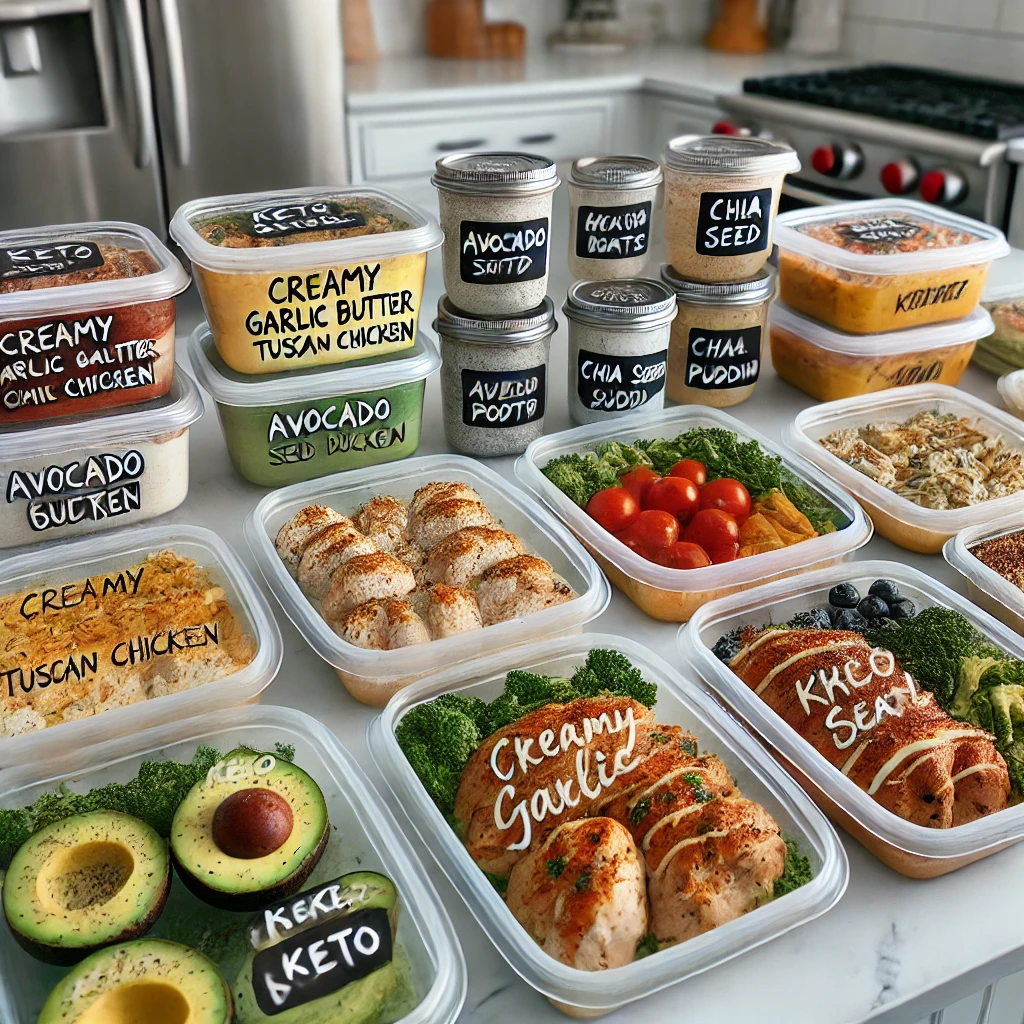 keto meal prep ideas