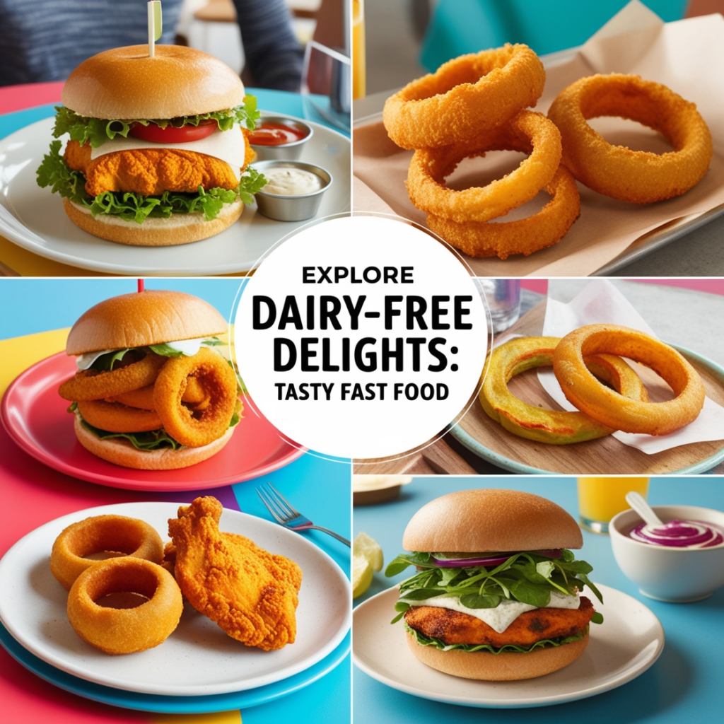 Dairy Free Fast Food